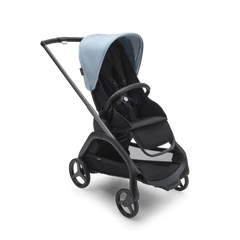 Bababoom Boutique Sky Blue (Black Fabric, Graphite Chassis) / Without Carrycot Bugaboo Dragonfly