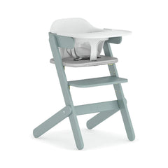 Boori Nursery Furniture White & Blueberry Boori Neat Highchair - Direct Delivery