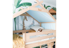 Boori Single Bed Boori Forest Teepee Single Loft Bed with Tent Canopy - Direct Delivery