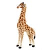 Cuddle Co Standing Giraffe Stuffed Animal 135cmOur plush giraffe measures 135 x 50 x 40cm Our giant stuffed giraffe animal is super fun to play with and great as nursery decor too Giant cuddly toys stimulate imagination and creativity This plush toy stands up right