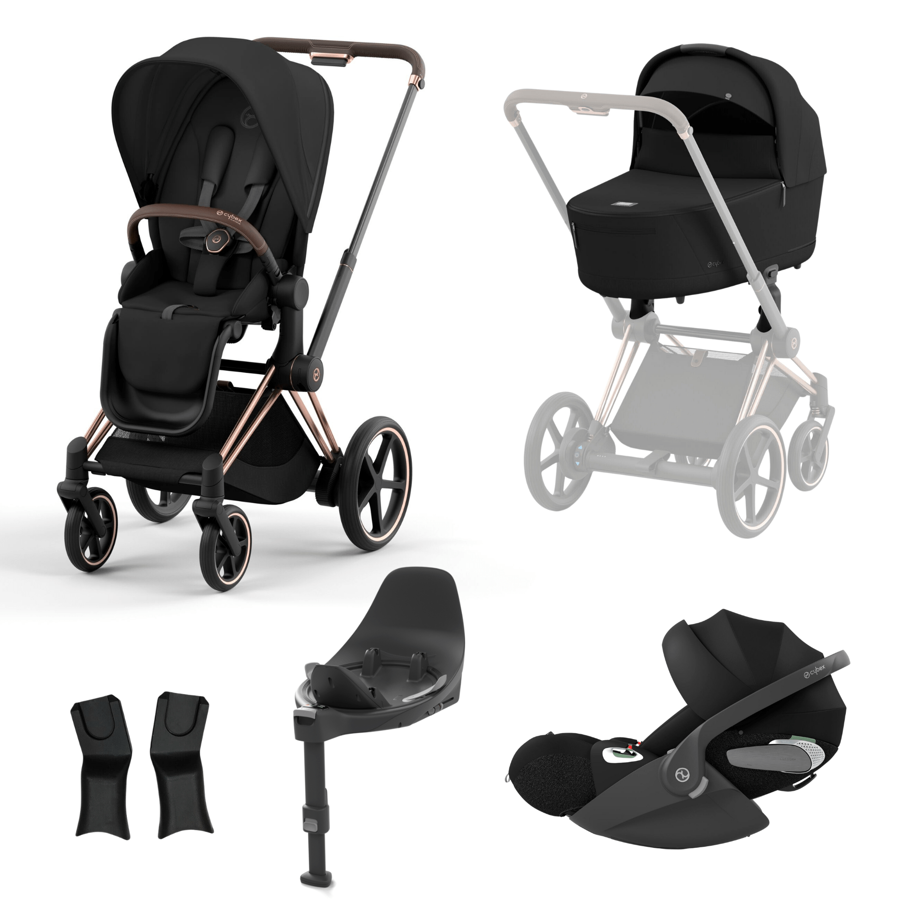 cybex prams uk Cybex ePriam Rose Gold – Bababoom Boutique