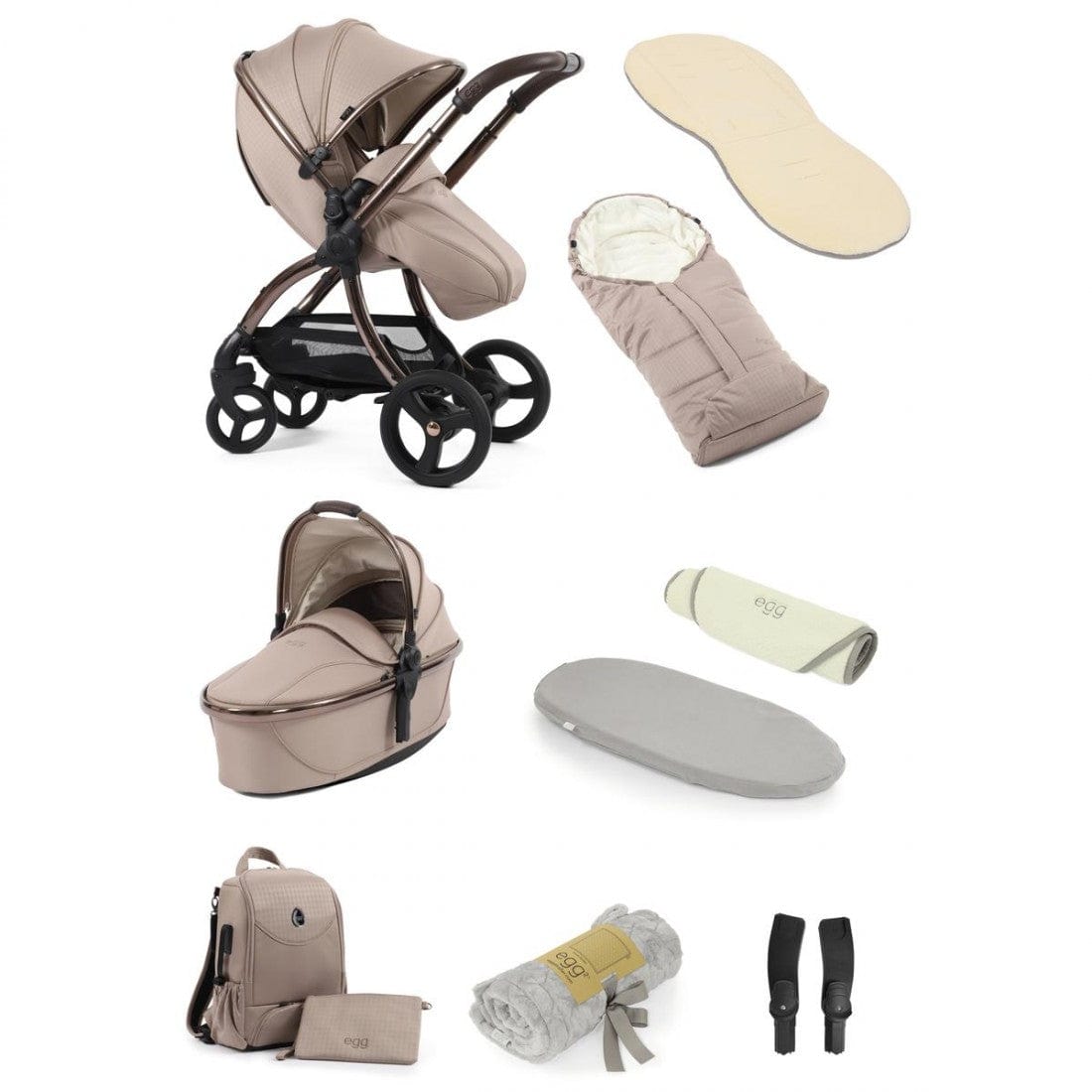 Egg Houndstooth Almond Egg3 Special Edition 9 Piece Snuggle Bundle