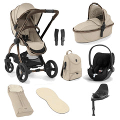 Egg Prams & Car Seat Bundles *Feather Geo with Cloud T Egg 2 Luxury Bundle - Special Editions