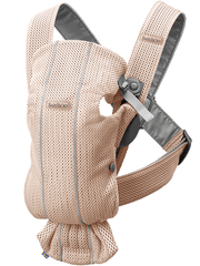 BabyBjorn Baby Carrier Mini - 3D Mesh - Pearly Pink. - Pre 
