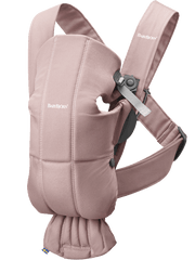 BabyBjorn Baby Carrier Mini - Cotton - Dusty Pink. - Pre 