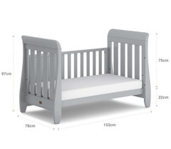 Boori Nursery Furniture Boori Sleigh Urbane Cot Bed - Direct Delivery