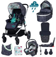 Cosatto Prams & Car Seat Bundles My Town Cosatto Wowee Everything Bundle - Direct Delivery