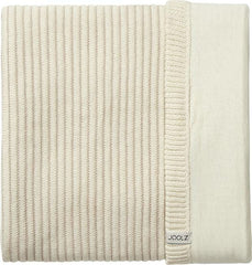 Joolz Essentials Organic Ribbed Blanket - Off White - 