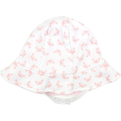 Kissy Kissy Pink ’Curious Crabs’ Sun Hat - Hat