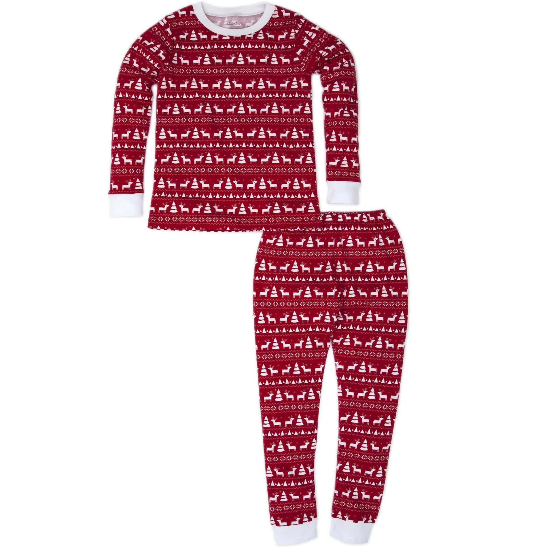 Kissy Kissy 'Christmas Deer' PJ Set – Bababoom Boutique