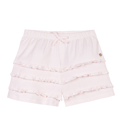 Lili Gaufrette Pink Shorts - Shorts