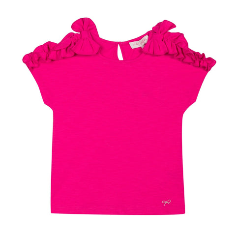 Lili Gaufrette Hot Pink T-Shirt - T-shirt