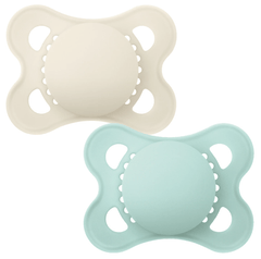 MAM Soothers 0+ / Mint/Cream / Plain Mam - Colours of Nature Soother