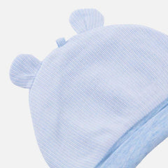 Mayoral Blue Hat & Mittens Gift Set - Hat