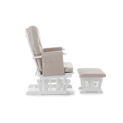 Obaby Nursery Furniture Obaby - Reclining Glider Chair & Stool - Direct Delivery