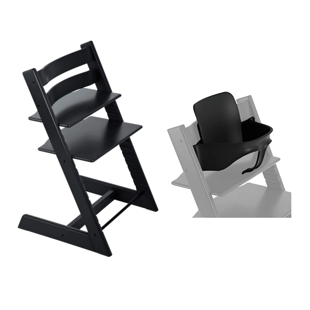 Stokke Tripp Trapp and Babyset Set Bundle – Bababoom Boutique