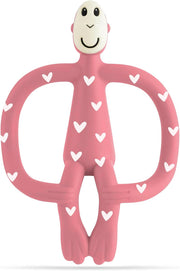 Matchstick Monkey Teething Toy- Pink Heart