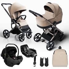 Avionaut Car Seat Accessories Beige Avionaut Sirius 3in1 Pixel Pro Travel System and Base