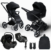 Avionaut Car Seat Accessories Heritage Black Avionaut Sirius 3in1 Pixel Pro Travel System and Base