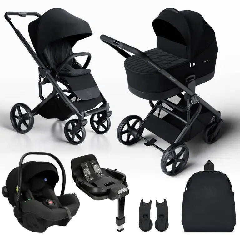 Avionaut Car Seat Accessories Heritage Black Avionaut Sirius 3in1 Pixel Pro Travel System and Base