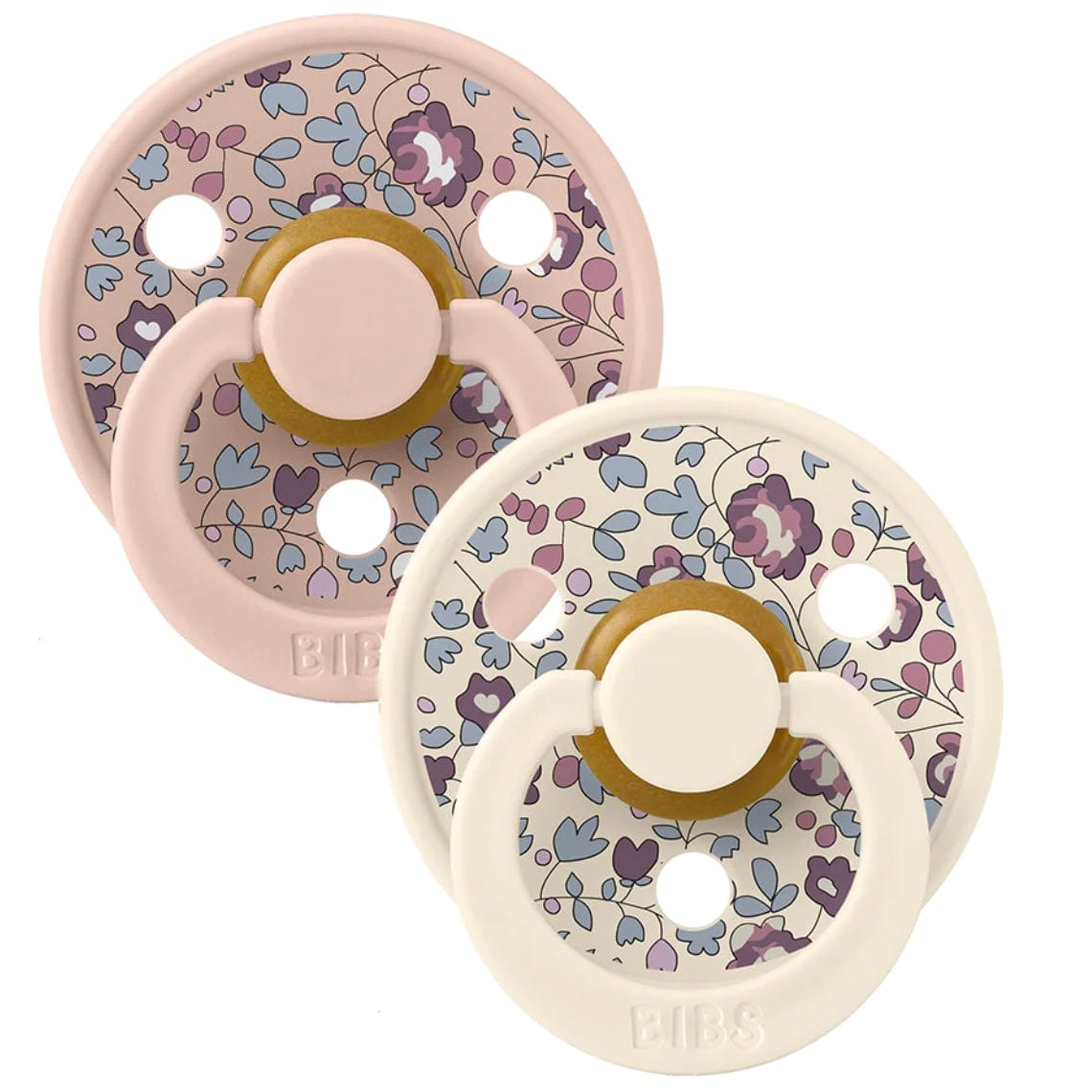 Bababoom Boutique Blush Mix Bibs X Liberty Pacifiers