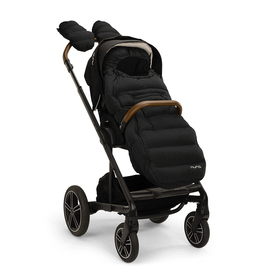 Bababoom Boutique Caviar - Pre Order November Nuna Winter Stroller Set