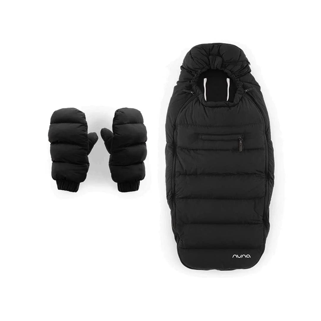 Bababoom Boutique Caviar - Pre Order November Nuna Winter Stroller Set