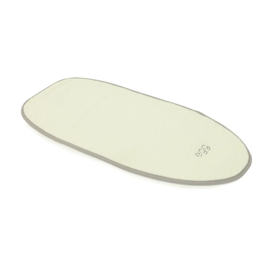 Bababoom Boutique Grey Egg 2 Carry Cot Mattress Protector