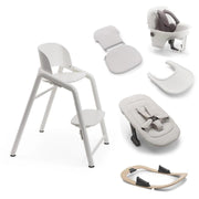 Bababoom Boutique High Chair Bugaboo Giraffe Ultimate Bundle -  White
