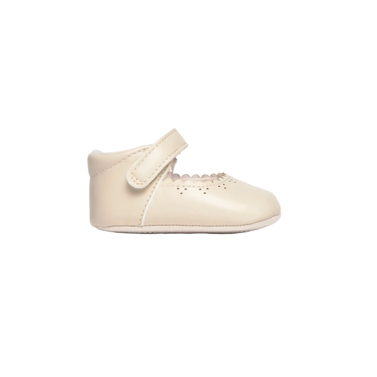 Bababoom Boutique Mayoral Beige Mary Jane Shoes