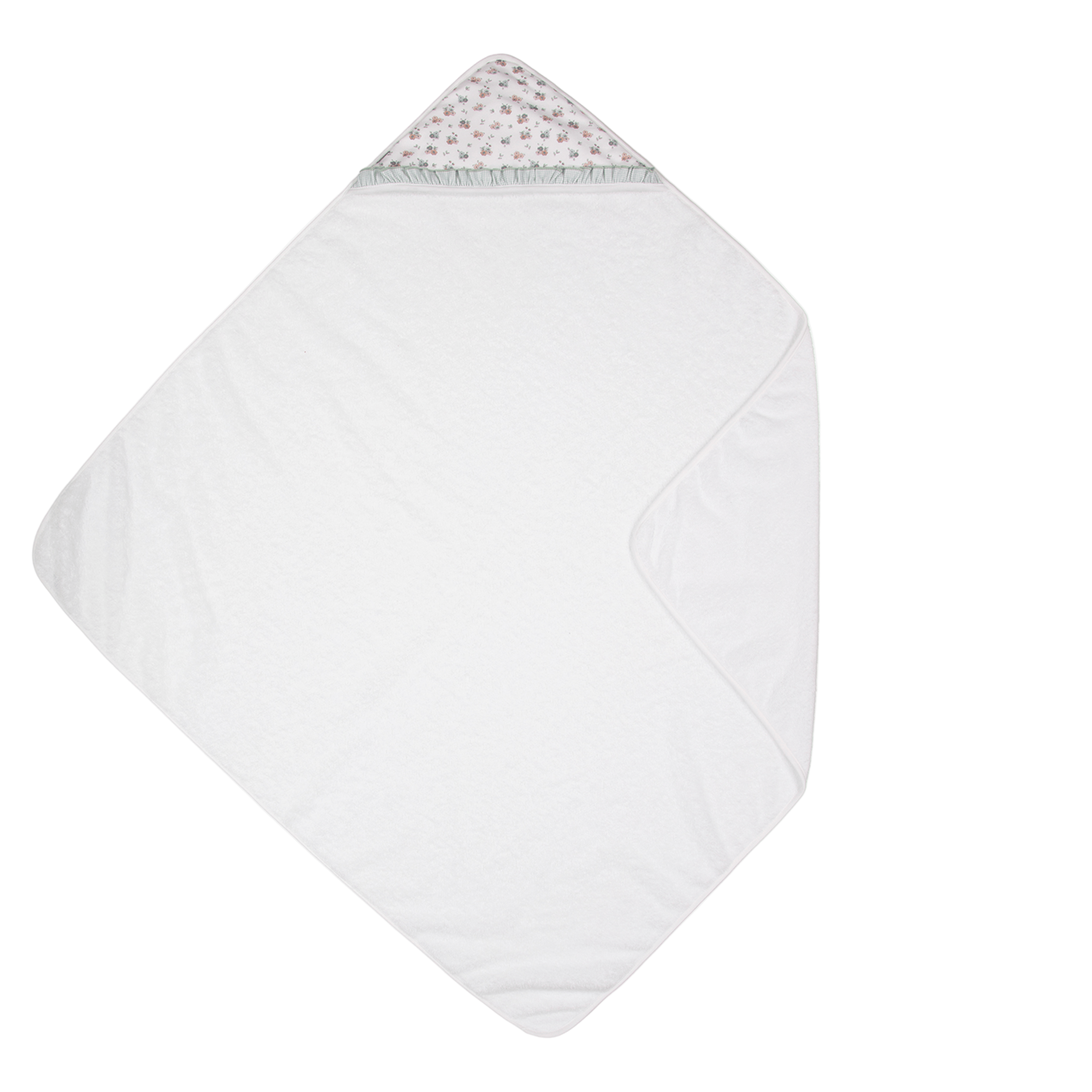 Babidu Baby Towel Babidu Floral Hooded Towel