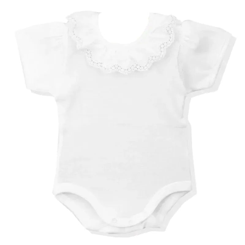 Babidu Body Babidu White Lace Frill Body