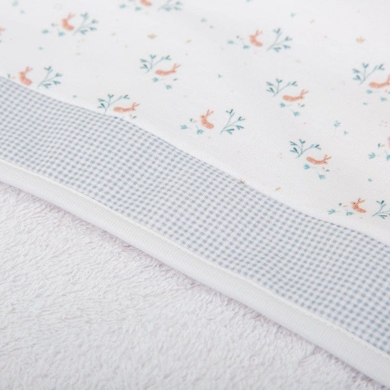 Babidu Towel Babidu Hooded Baby Towel - Neutral Hare Print