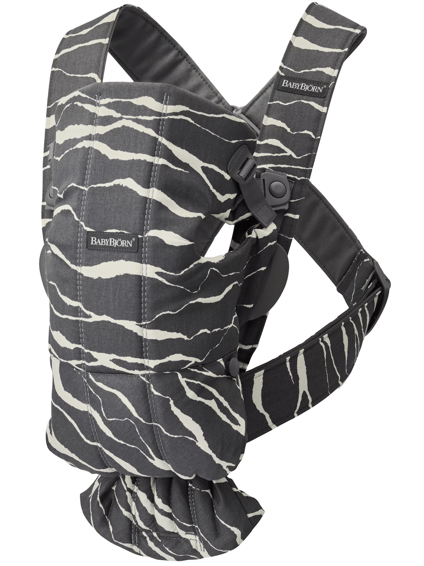 Baby Björn Carrier Cotton-Anthracite Landscape Print BabyBjorn Baby Carrier Mini