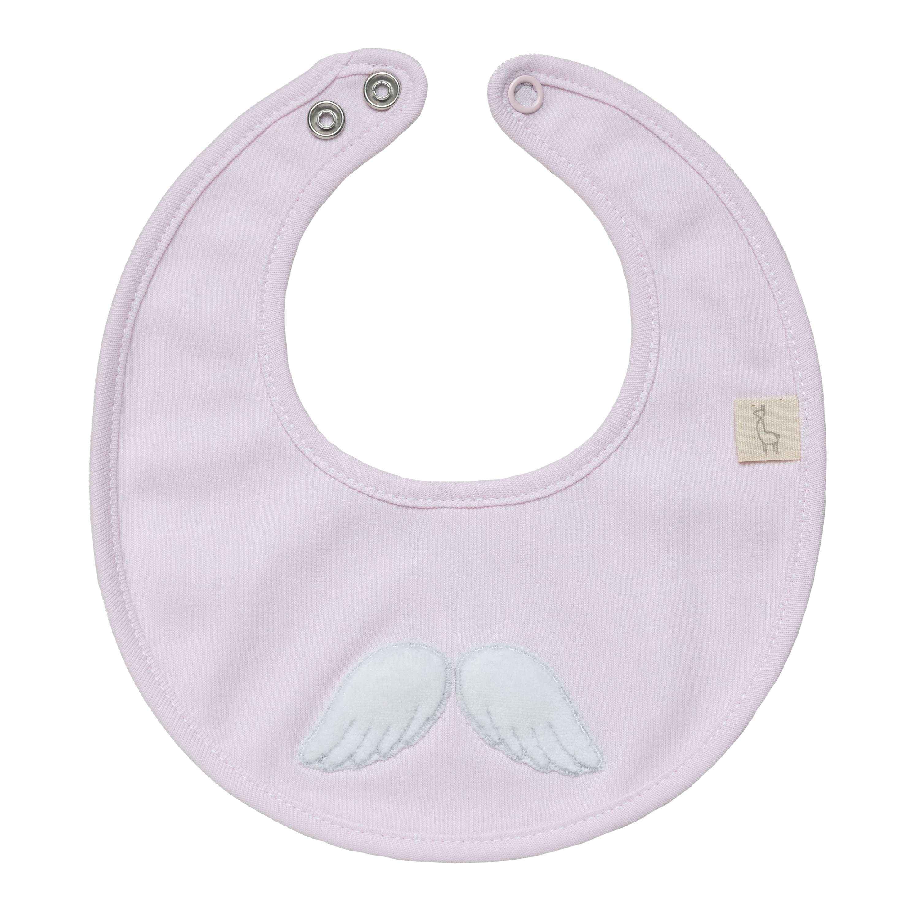 Baby Gi Babygrow Newborn Baby Gi Girls Pink & White Frill Angel Wings Newborn Gift Set