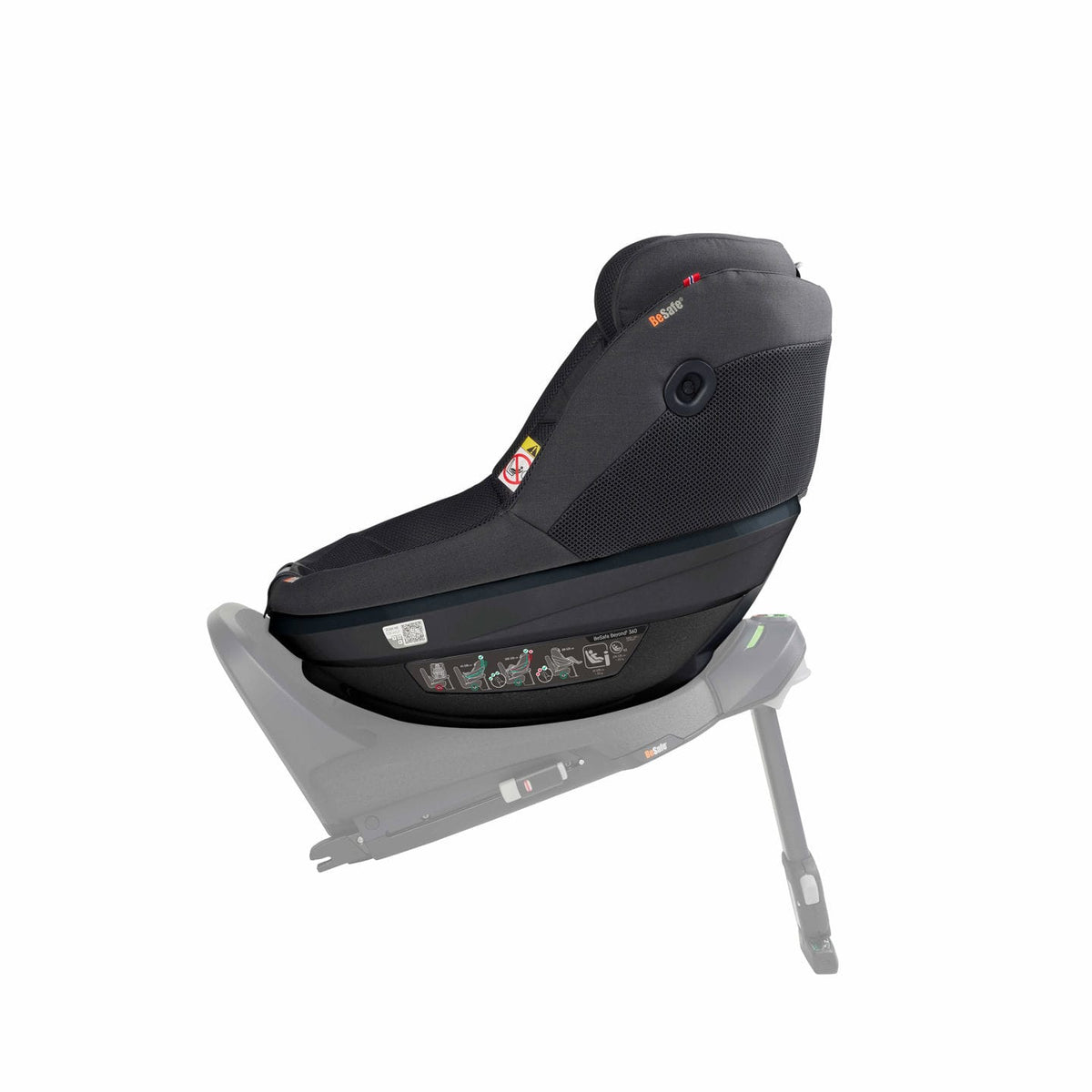 BeSafe car seat Besafe Beyond 2 360 - Anthracite Mesh