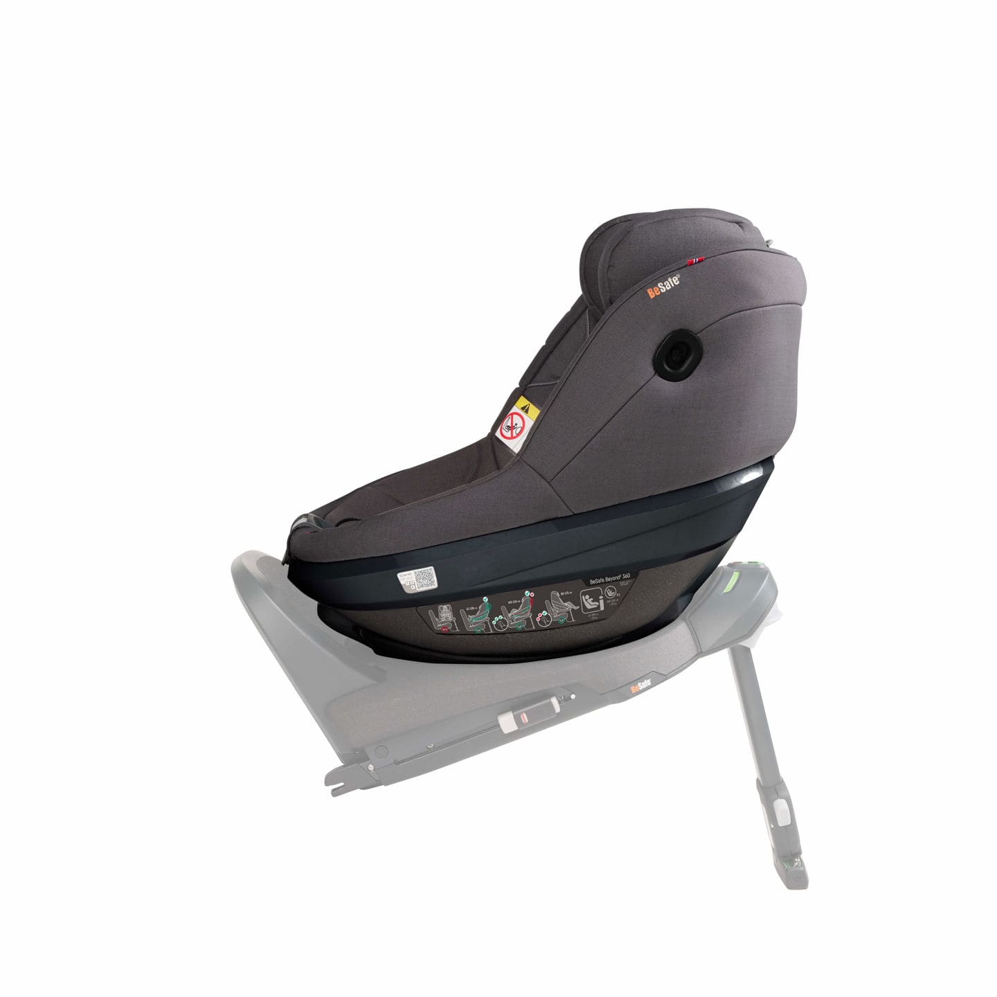 BeSafe car seat Besafe Beyond 2 360 - Dark Grey Melange