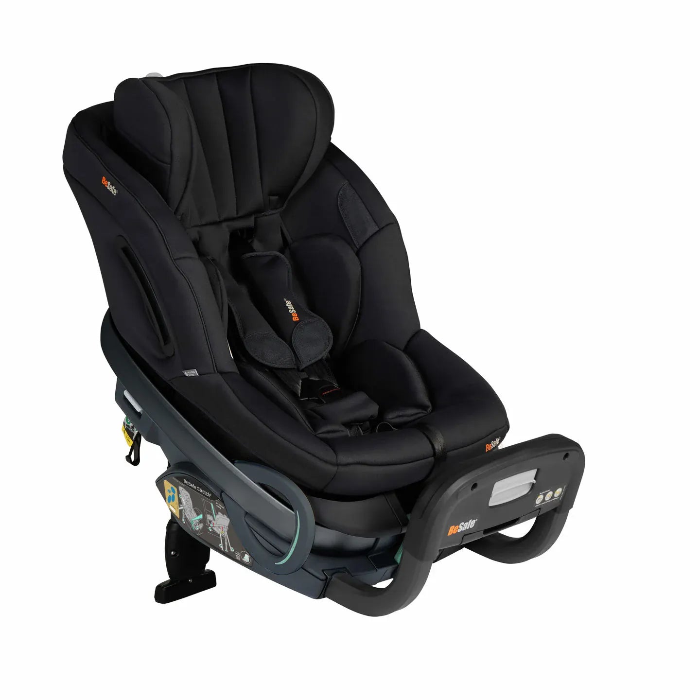 BeSafe Car Seat BeSafe Stretch 2- Black Soft Breeze