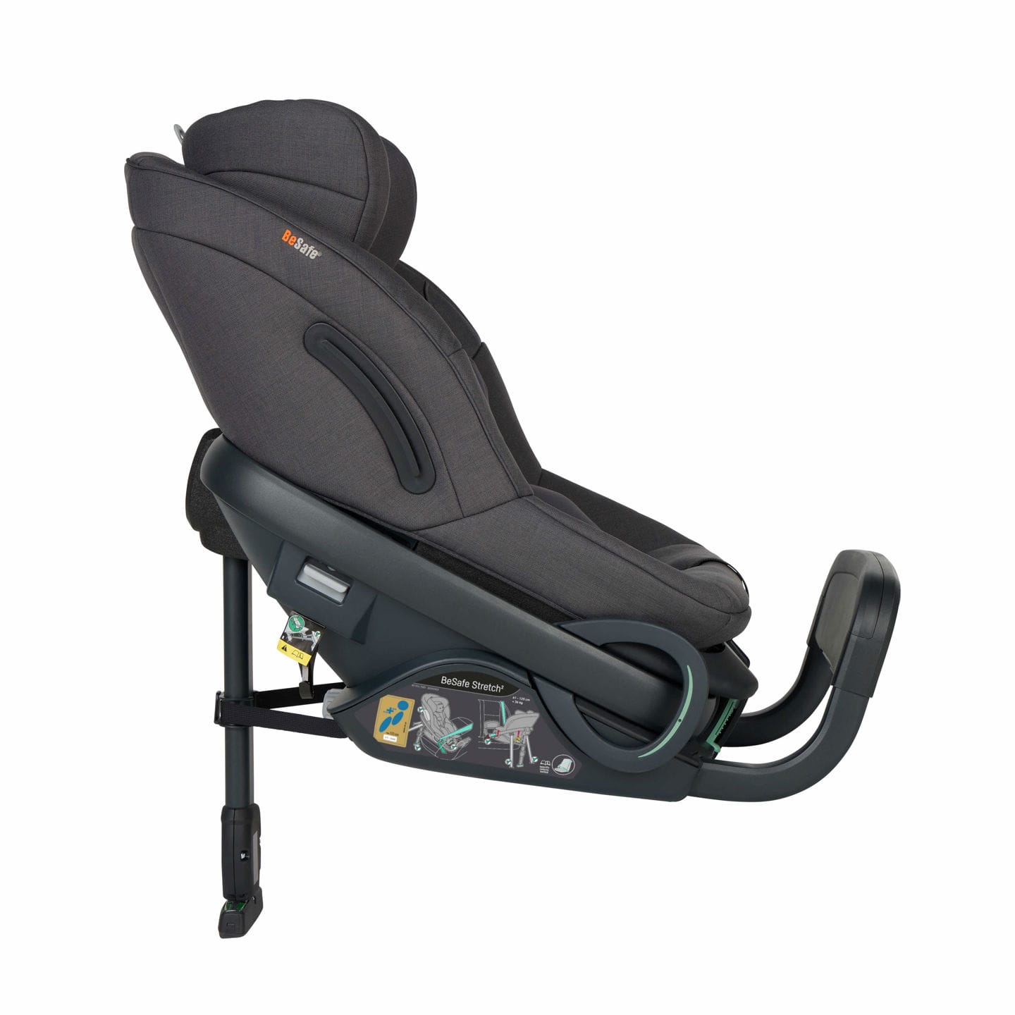 BeSafe Car Seat BeSafe Stretch 2- Dark Grey Melange