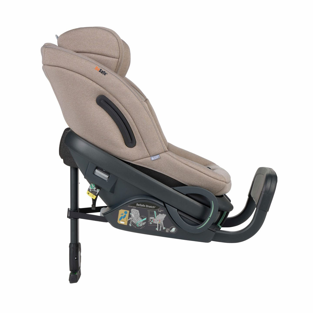 BeSafe Car Seat BeSafe Stretch 2- Dark Sand Soft Breeze