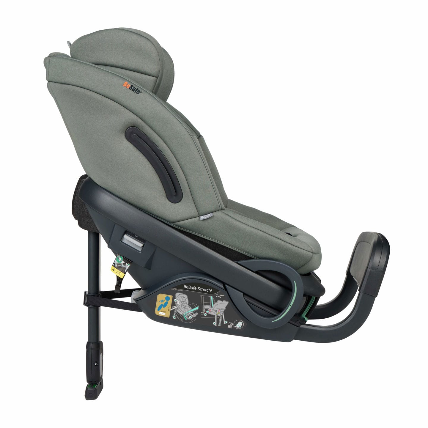 BeSafe Car Seat BeSafe Stretch 2- Meadow Green Soft Breeze