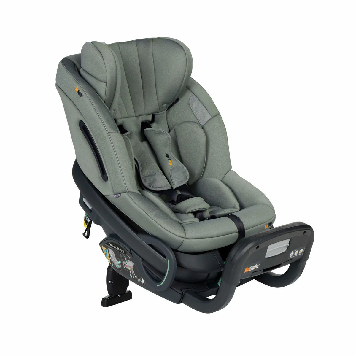 BeSafe Car Seat BeSafe Stretch 2- Meadow Green Soft Breeze