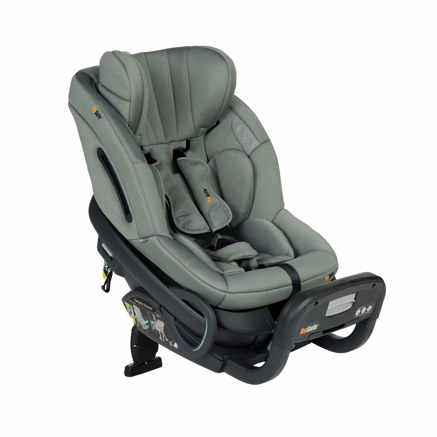 BeSafe Car Seat BeSafe Stretch 2- Meadow Green Soft Breeze