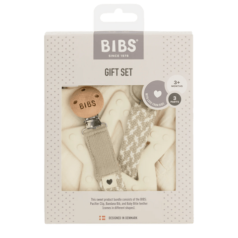 Bibs Toys & Teethers Vanilla Bibs - Gift set