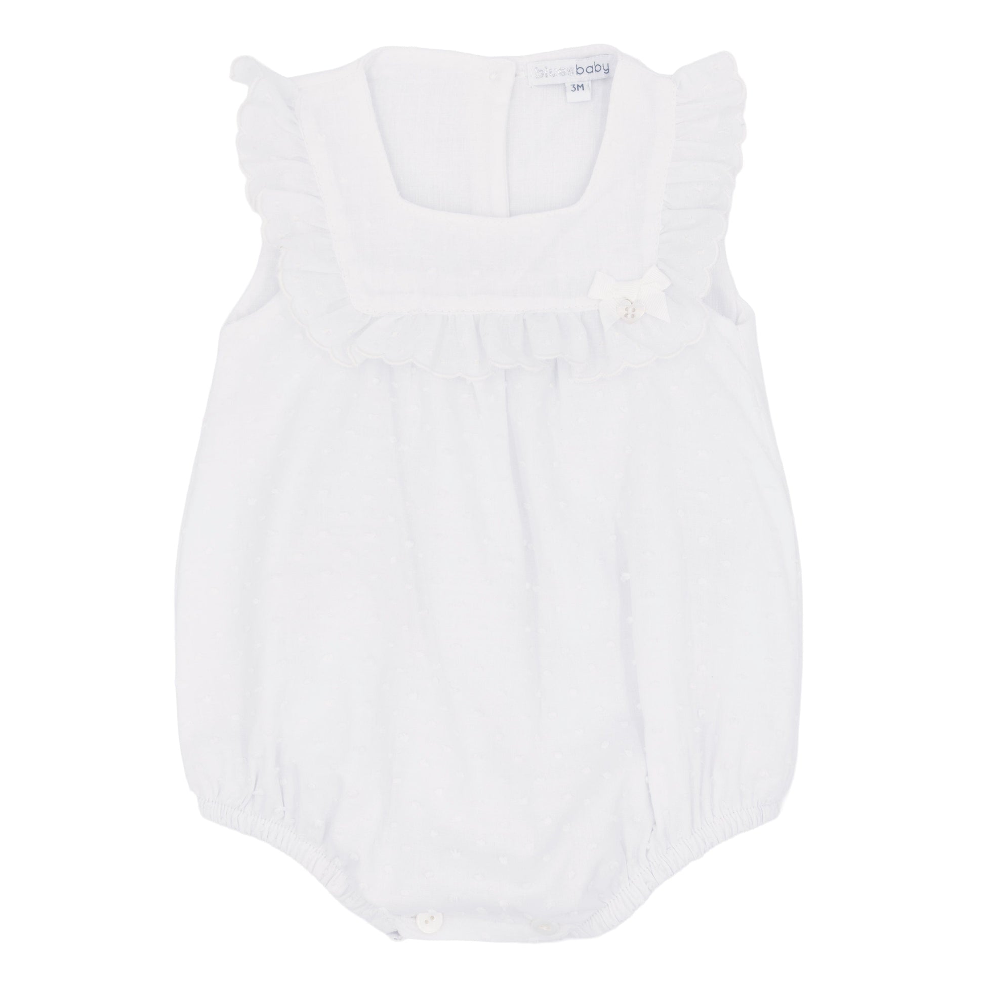 Blues Baby Two Piece Set Blues Baby 'White Cotton' Body