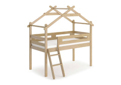 Boori Loft Bed Almond Boori Forest Teepee Single Loft Bed - Direct Delivery