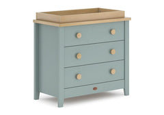 Boori Nursery Furniture Blueberry & Almond / Without Boori 3 Drawer Chest - Direct Delivery