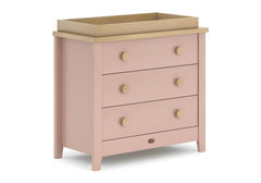 Boori Nursery Furniture Cherry & Almond / Without Boori 3 Drawer Chest - Direct Delivery