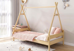 Boori Single Bed Almond Boori Forest Teepee Single Bed - Direct Delivery