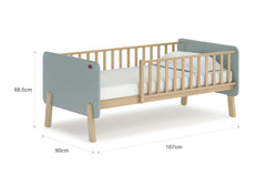 Boori Single Bed Boori Natty Bedside Bed - Direct Delivery